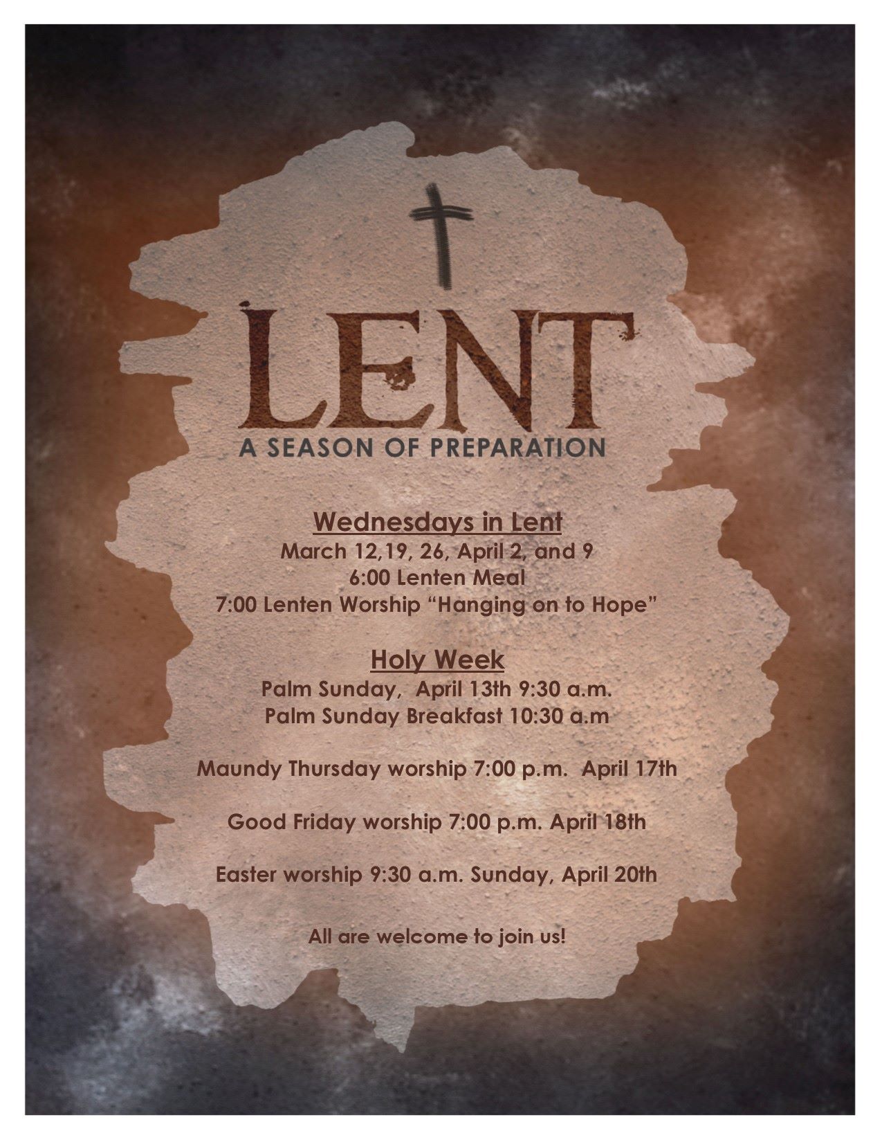 Lenten worship
